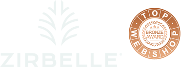 Zirbelle Logo und Top of Webshops Award